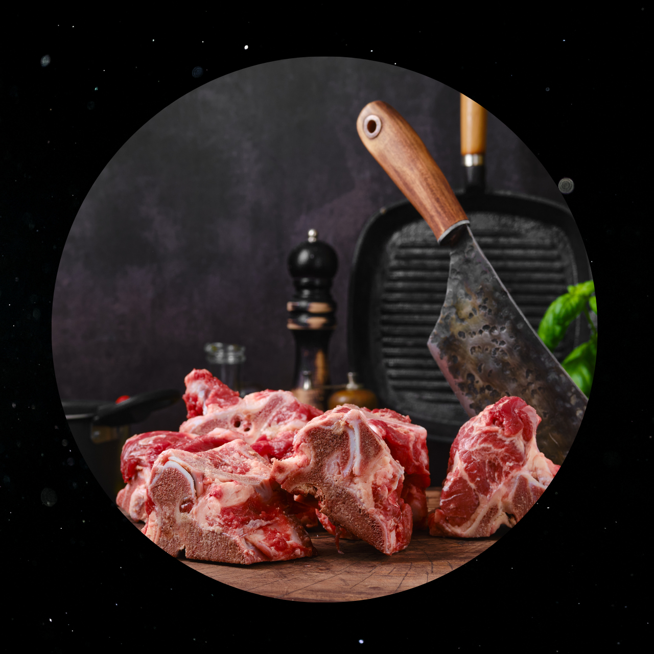 Beef bones